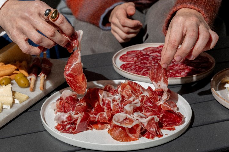 Plato de jamón Legado Ibérico para el Día del Padre