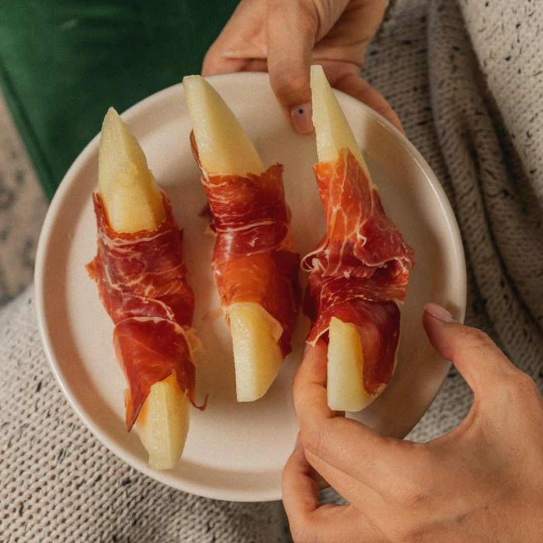 melón con jamón legado ibérico