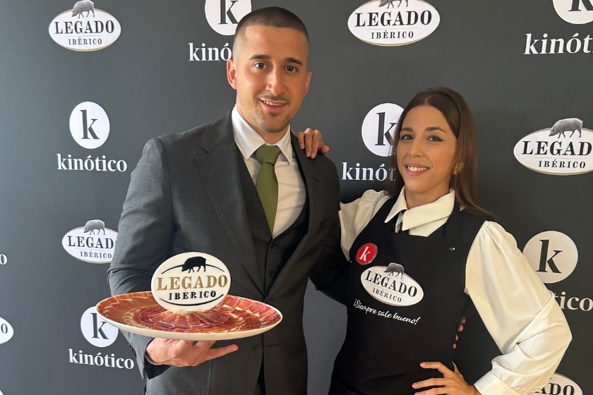 Cortadora de jamón Legado Ibérico y Cristian Ventura