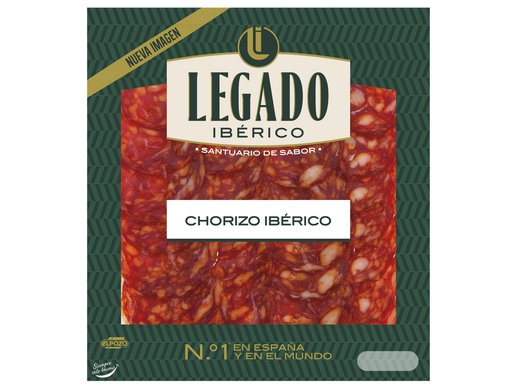 Chorizo ibérique tranché