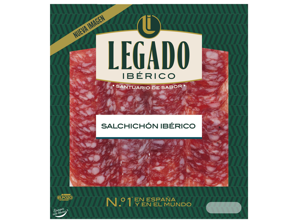 Saucisson ibérique tranché