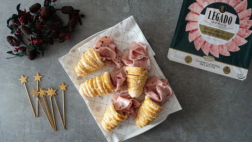 El menú perfecto Legado Ibérico - ELPOZO TRUFAS PATE PISTACHO FRAMBUESA