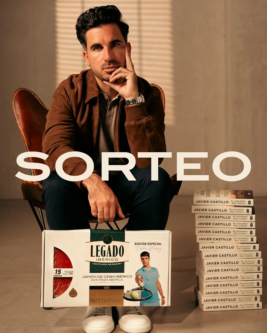 Sorteo Legado Ibérico y Javier Castillo