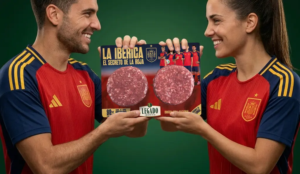 La ibérica la hamburguesa de la Selección - Legado Ibérico