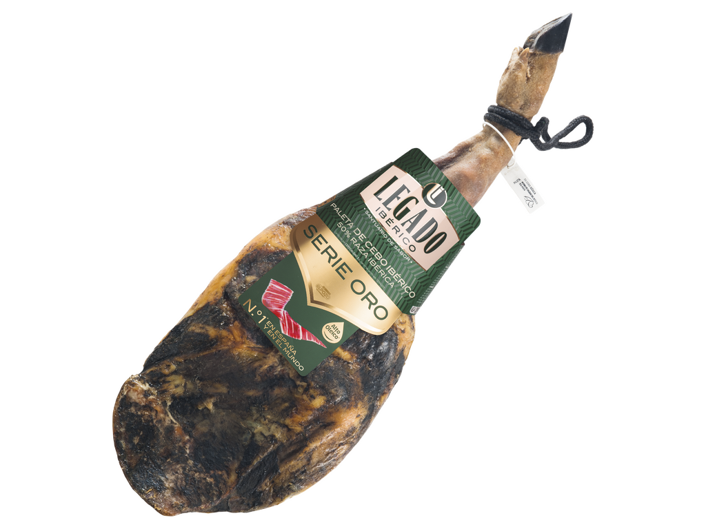 Paleta de Cebo Ibérica Pieza Serie Oro